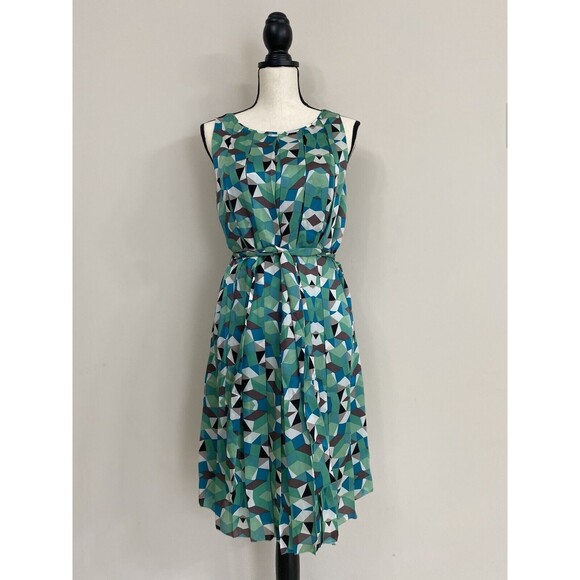 L.k. Bennett 100% Silk Dr Kaysa Dress size 4 - Picture 12 of 13